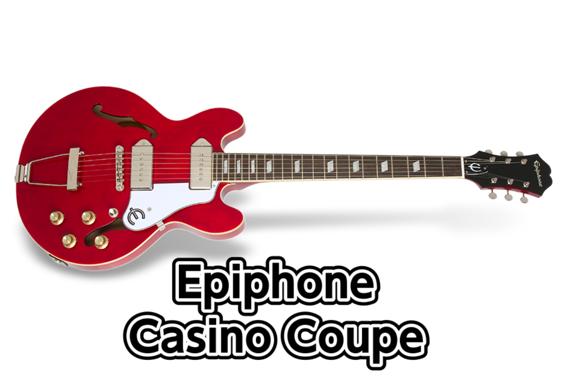 *Epiphone Casino Coupe 展示中！！ **ロックの名器がレーシングクーペを思わせるコンパクトなサイズに Casino Coupeは、Epiphoneの代表的モデルとなったCasinoがES-339のボディサイズで生まれ変わったものです。1961年の登場以来、ビートルズからキース・ […]