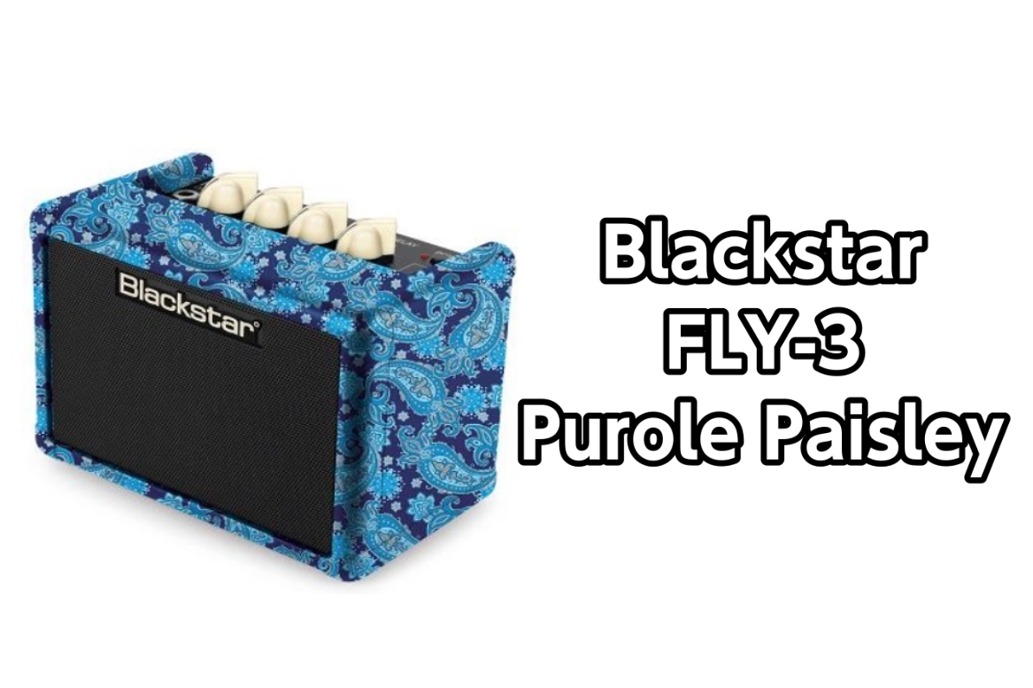 【アンプ】Blackstar FRY3 -限定- Purple Paisley展示中！！（ブラックスター フライ3 パープル ペイズリー）