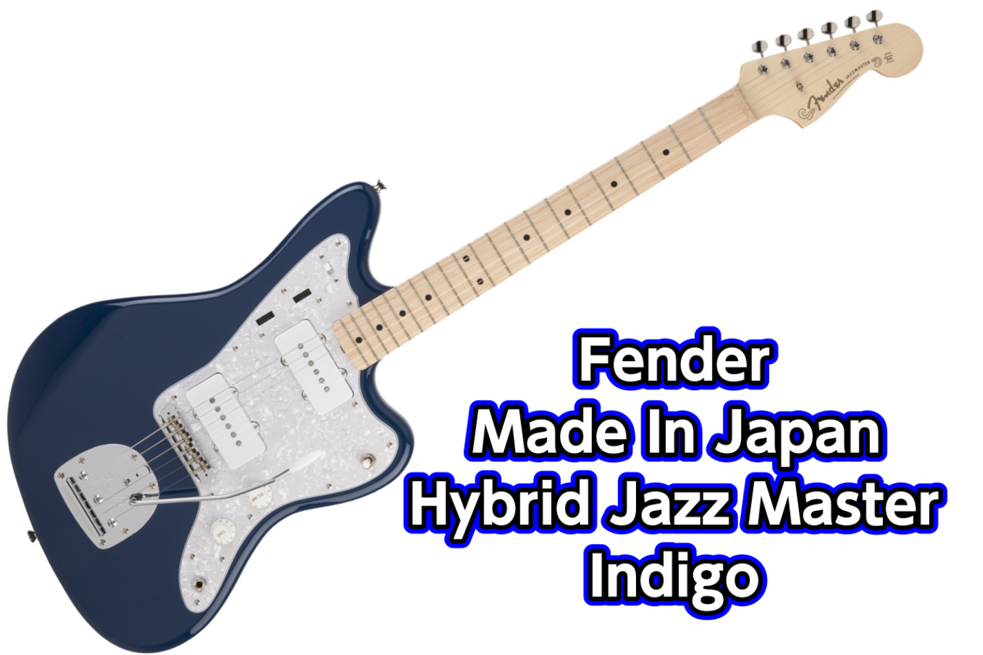 *Fender Made In Japan Hybrid Jazz Master Indigo展示中！ **インディゴカラーとパールピックガードをまとったハイブリッドジャズマス フェンダーの定番モデルのルックスに日本の伝統的なカラーである藍色からインスパイアされたインディゴカラーをボディにまとい、エ […]