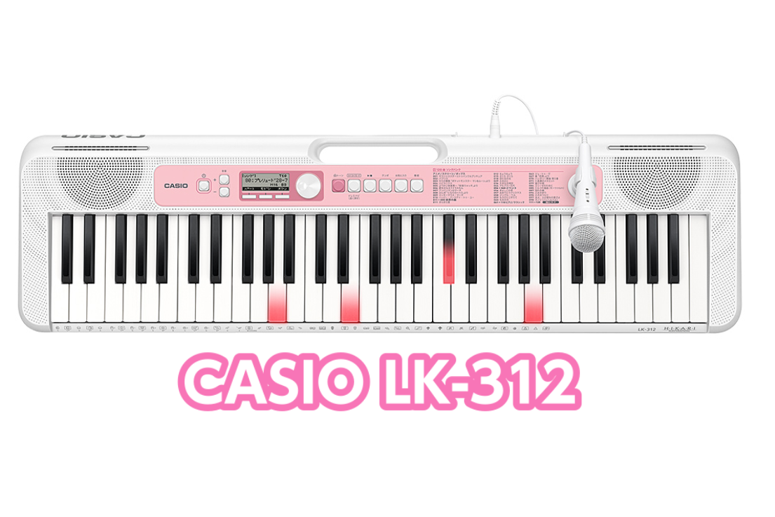 【光ナビゲーションキーボード】CASIO(カシオ) LK-312展示中!!