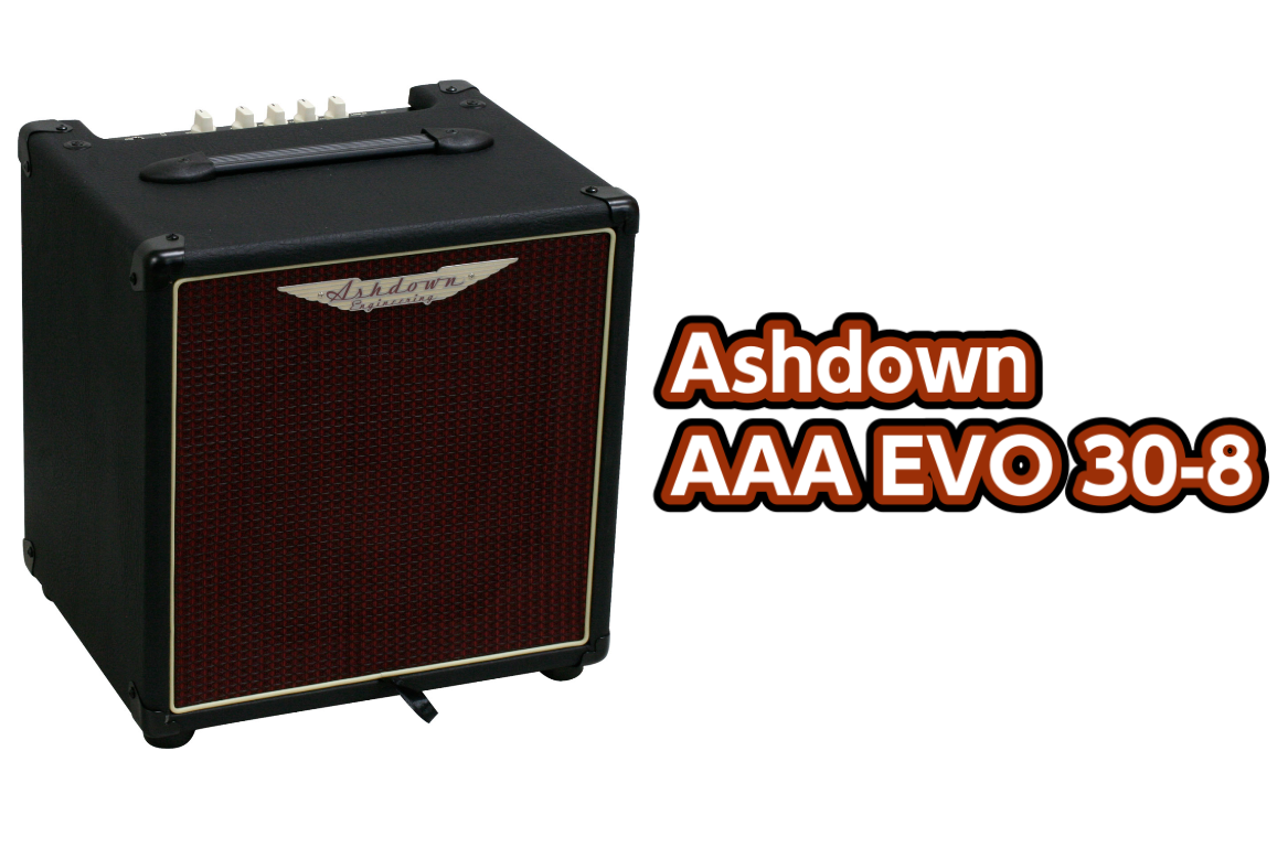 *Ashdown AAA EVO 30-8展示中！！ **特徴 Ashdown AAA EVO 30-8 は30W出力、8インチ・シングルスピーカー、3BandEQ（BASS・MID・TREBLE）を搭載した自宅練習やライブ前のウォーミングアップなどに最適なミニコンボアンプです。 またAUXミックス […]