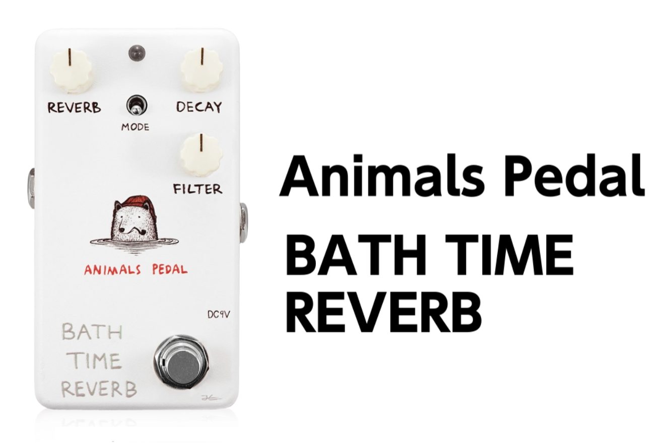 Animals Pedal(アニマルズペダル)Bath Time Reverb再入荷 
