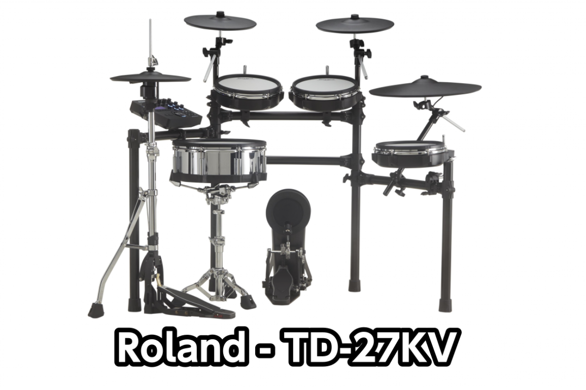 *Roland TD-27KV 発表！予約受付中!! TD-27KV は、フラッグシップ・モデルTD-50 譲りの高い表現力を備えた音源TD-27 を中心に、 スネアとライドにデジタル・パッドを採用したモデルです。 それぞれのパッドやシンバルの口径も大きく、高い演奏性を誇りながらも、コンパクト。 自 […]