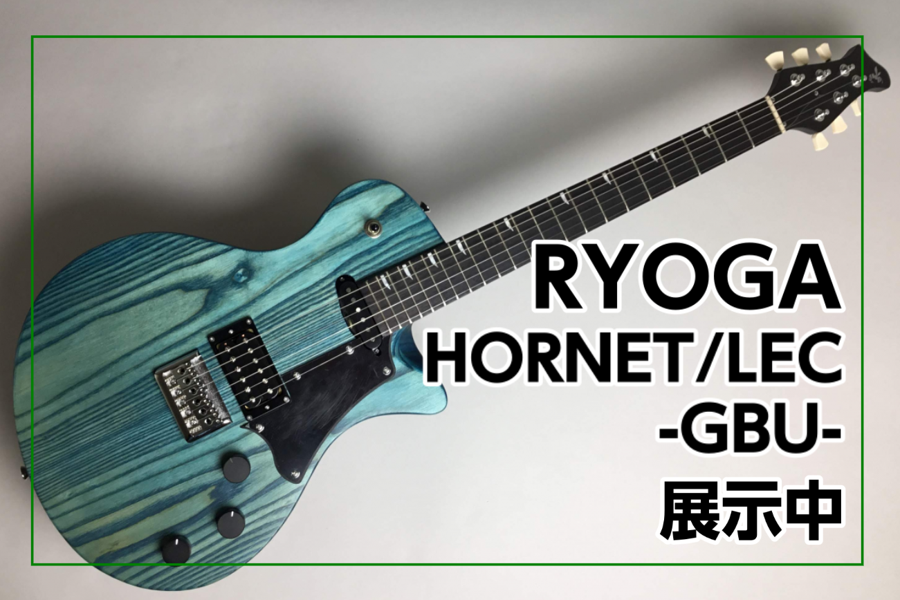 *RYOGA(リョウガ) HORNET/LEC -GBU-入荷！【エレキギター】 常識を覆す圧倒的プレイアビリティを持つHORNET新シリーズのカスタムモデル **特徴 ウェイトバランスに徹底的にこだわり、フィンガリングのみならずトータルでライブパフォーマンスを向上させる圧倒的なプレイアビリティを実 […]