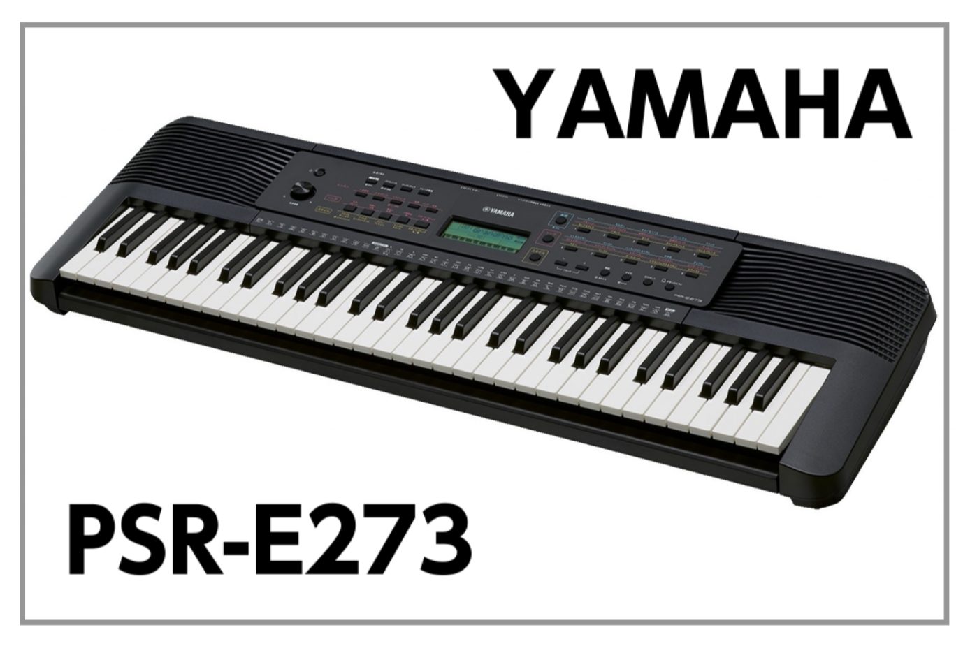 *YAMAHA(ヤマハ) PSR-E273入荷!! 弾けば弾くほど上達する。]]上達すればするほど、もっと弾きたくなる。]]演奏するよろこびをあなたにお届けします **MENU [#a:title=商品紹介] [#b:title=価格] [#c:title=問合せ] ===a=== **商品紹介 P […]