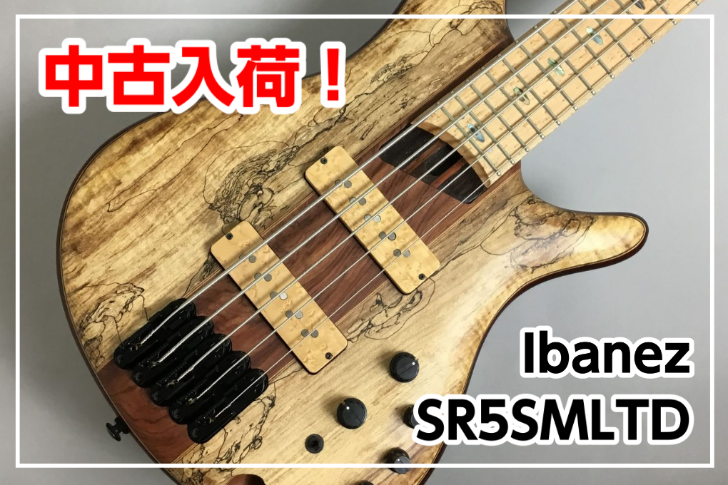 *【中古入荷】Ibanez SR5SMLTD 入荷!! 独特な雰囲気をもつスポルテッドメイプルトップのSR5SMLTDが中古で入荷！ **MENU [#a:title=商品紹介] [#b:title=価格] [#c:title=問合せ] ===a=== **商品紹介 身体との一体感を高めた3次元アー […]