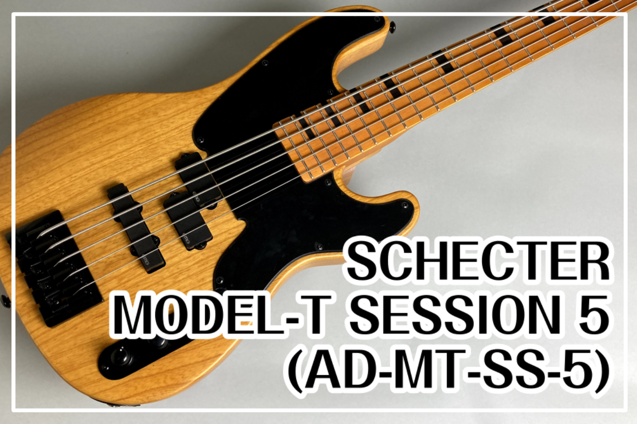 SCHECTER MODEL-T SESSION 5 (AD-MT-SS-5) 入荷！