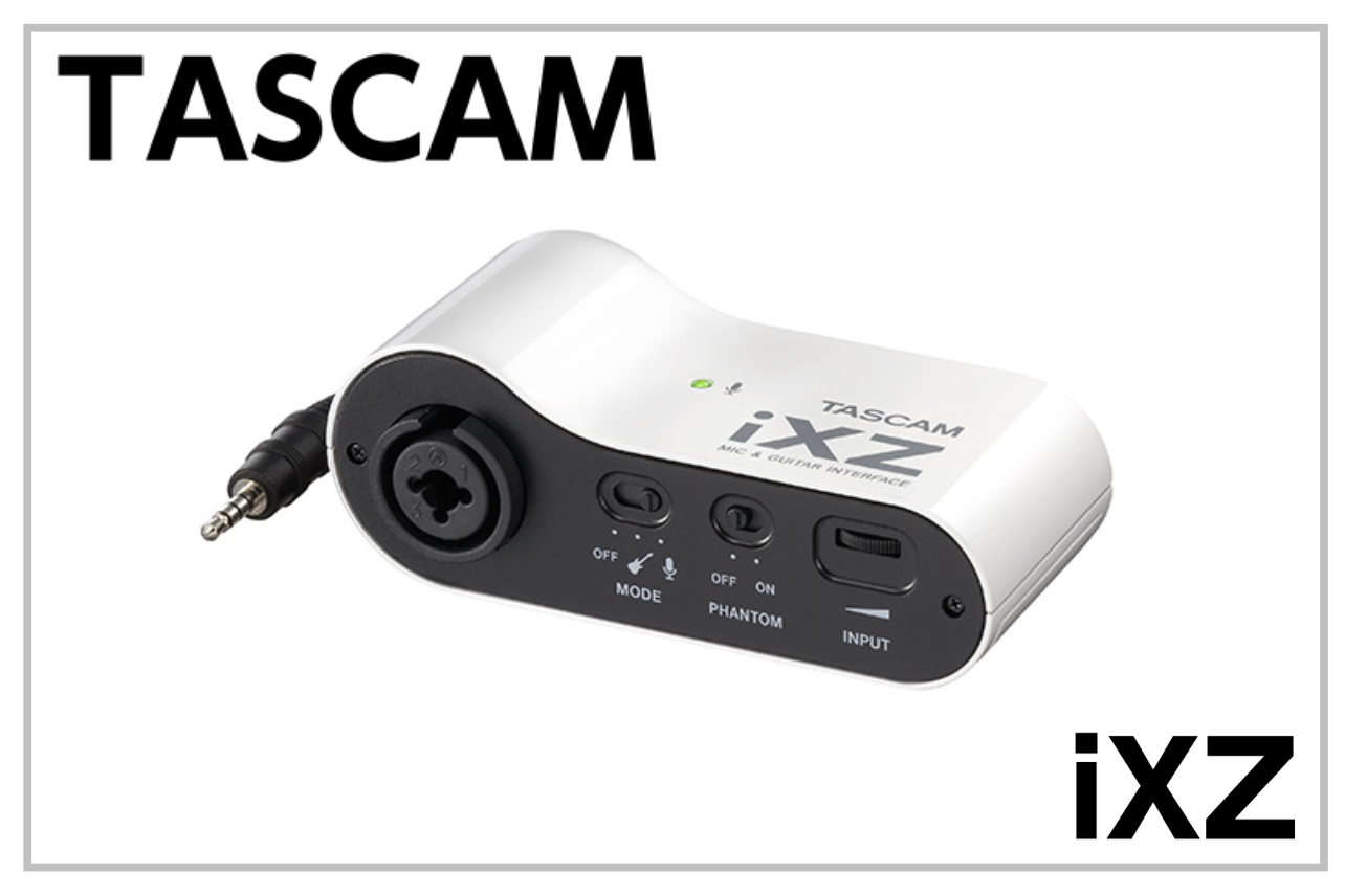 *TASCAM iXZ 入荷!! iOS/Androidデバイス用オーディオインターフェイス *MENU [#a:title=商品紹介] [#b:title=価格] [#c:title=問合せ] [#d:title=小倉店からのお知らせ] ===a=== *商品紹介 ギターも、マイクも、どこでも手軽 […]