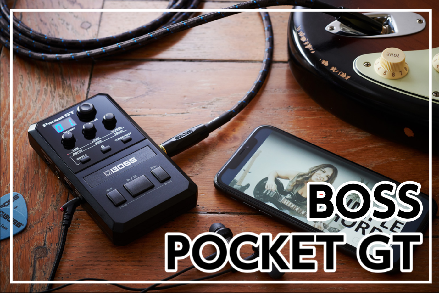 BOSS POCKET GT お試しい頂けます！デモ動画掲載！