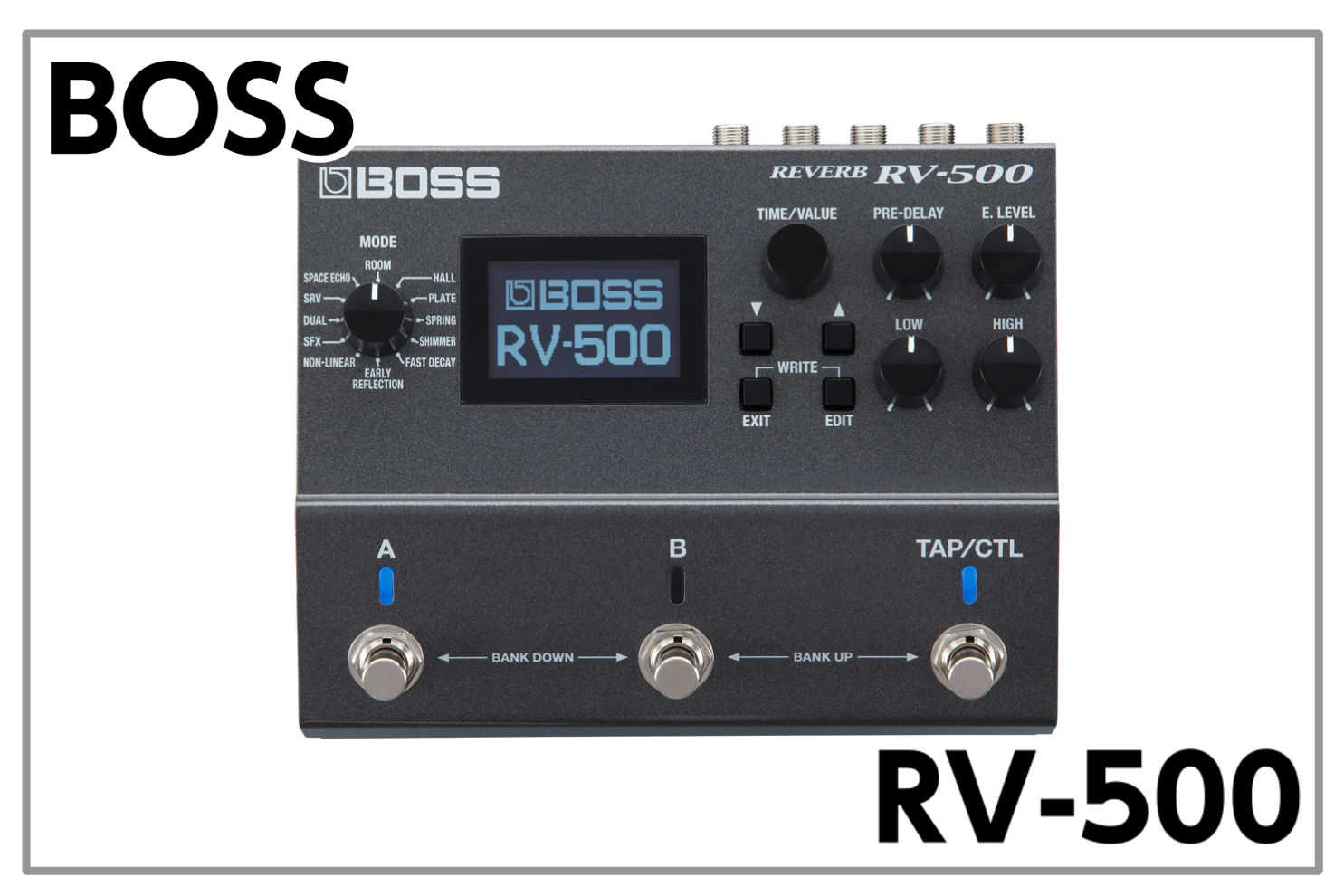 BOSS RV-500 展示 【多機能リバーブ】