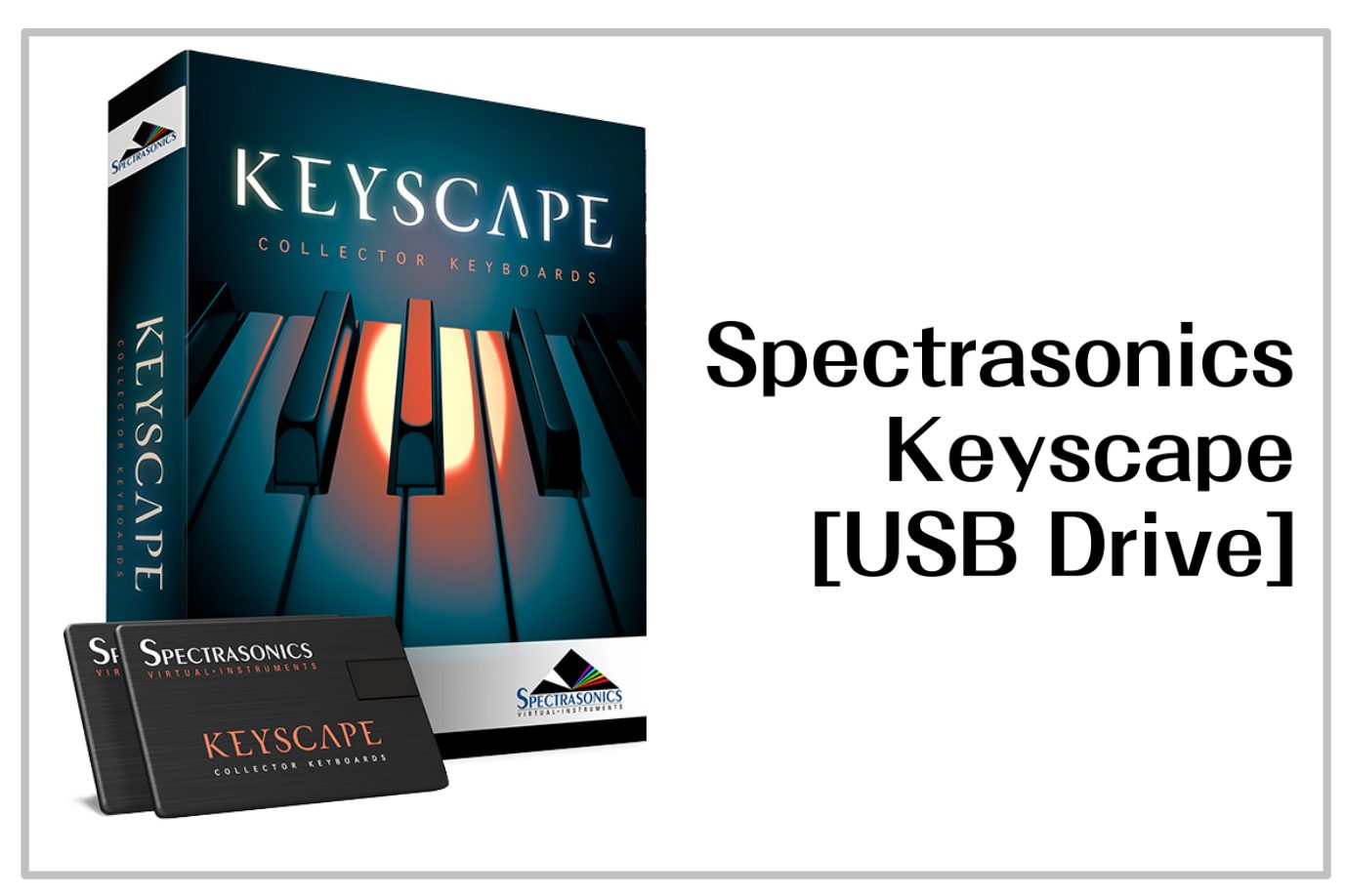 【期間限定特価】Spectrasonics Keyscape [USB Drive] 入荷！