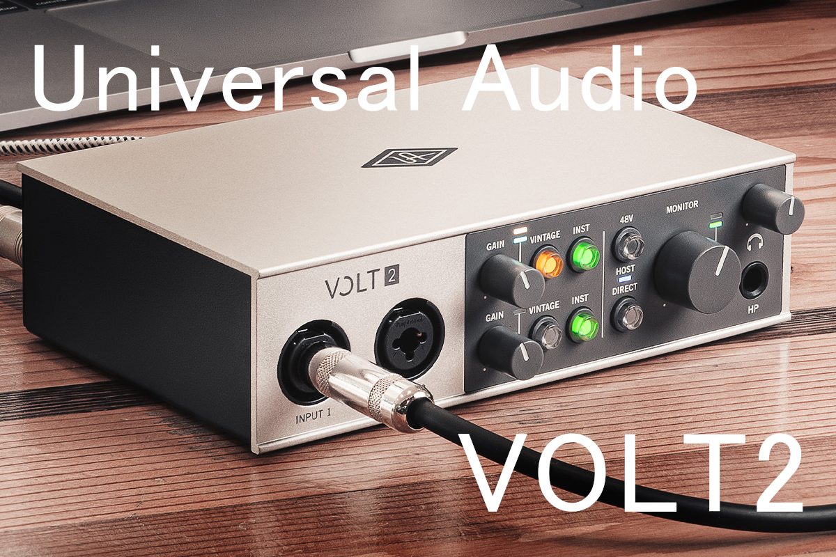 発表時から話題沸騰中のUniversal Audio VOLT2入荷！ *目次 -[#a:title=商品紹介] -[#b:title=価格] -[#c:title=問合せ] -[#d:title=小倉店からのお知らせ] ===a=== *商品紹介 Volt 2は、ミュージシャンやソングライター、ラ […]