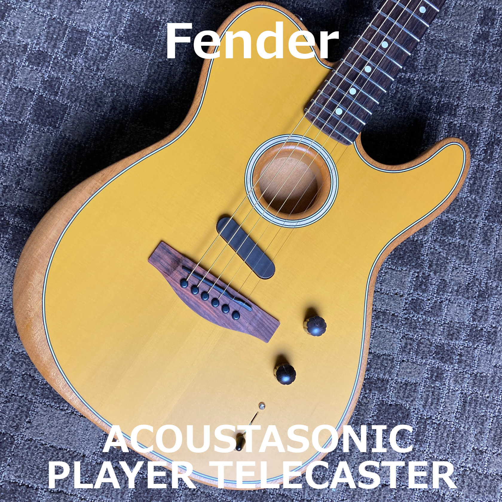 CONTENTS商品紹介商品詳細商品担当商品紹介 ender ACOUSTASONIC PLAYER　TELECASTERが待望の入荷！UNLIMITED EXPRESSIONフェンダーの革新的なAcoustasonicプラットフォームは、Acoustasonic Player Telecaster […]