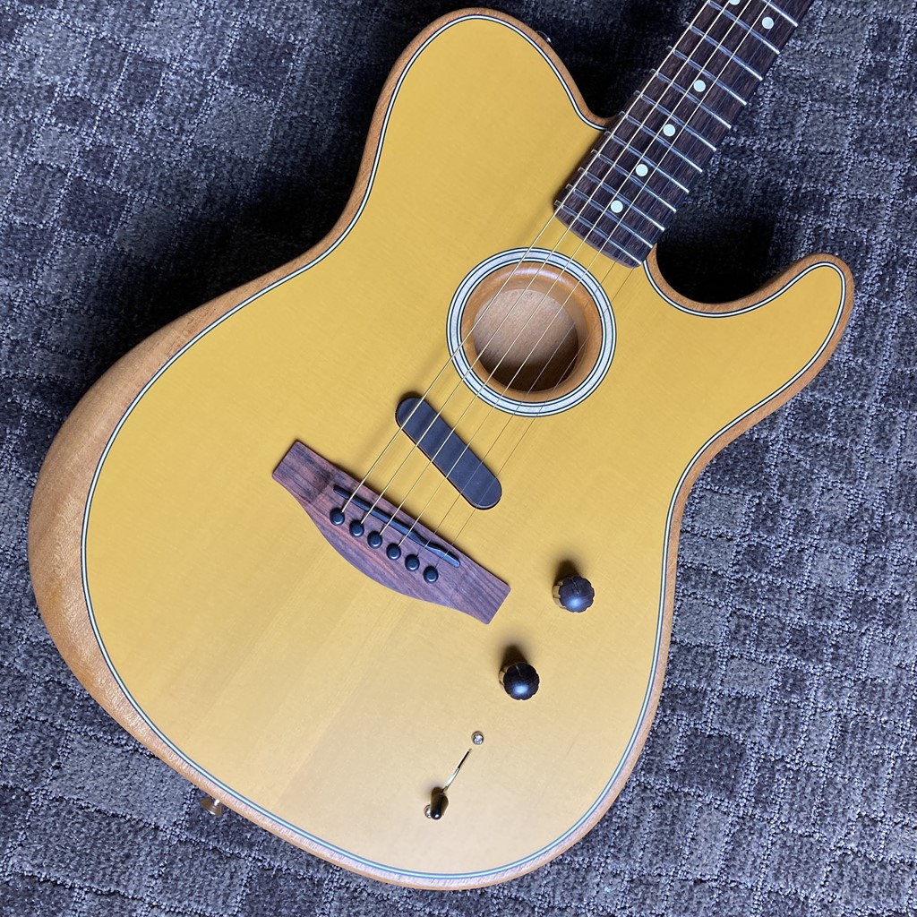 エレアコギターFender ACOUSTASONIC PLAYER TELECASTER / Butterscotch Blonde