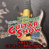 DEVISER オンライン ONE DAY GUITAR SHOW 2022 Winter入荷モデル決定！