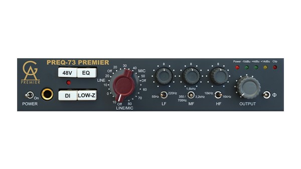 マイクプリアンプ+3バンドEQGOLDEN AGE PROJECT / PREQ-73 PREMIER