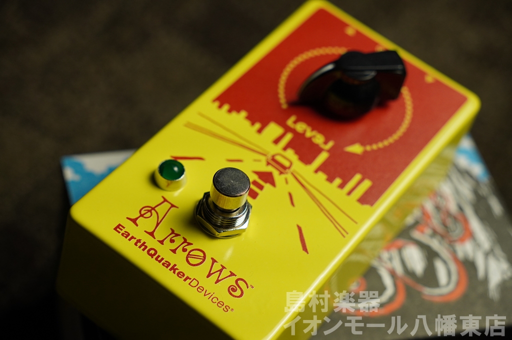 エフェクターEarthQuaker Devices  / Arrows/ミチ - Southern Yellow -