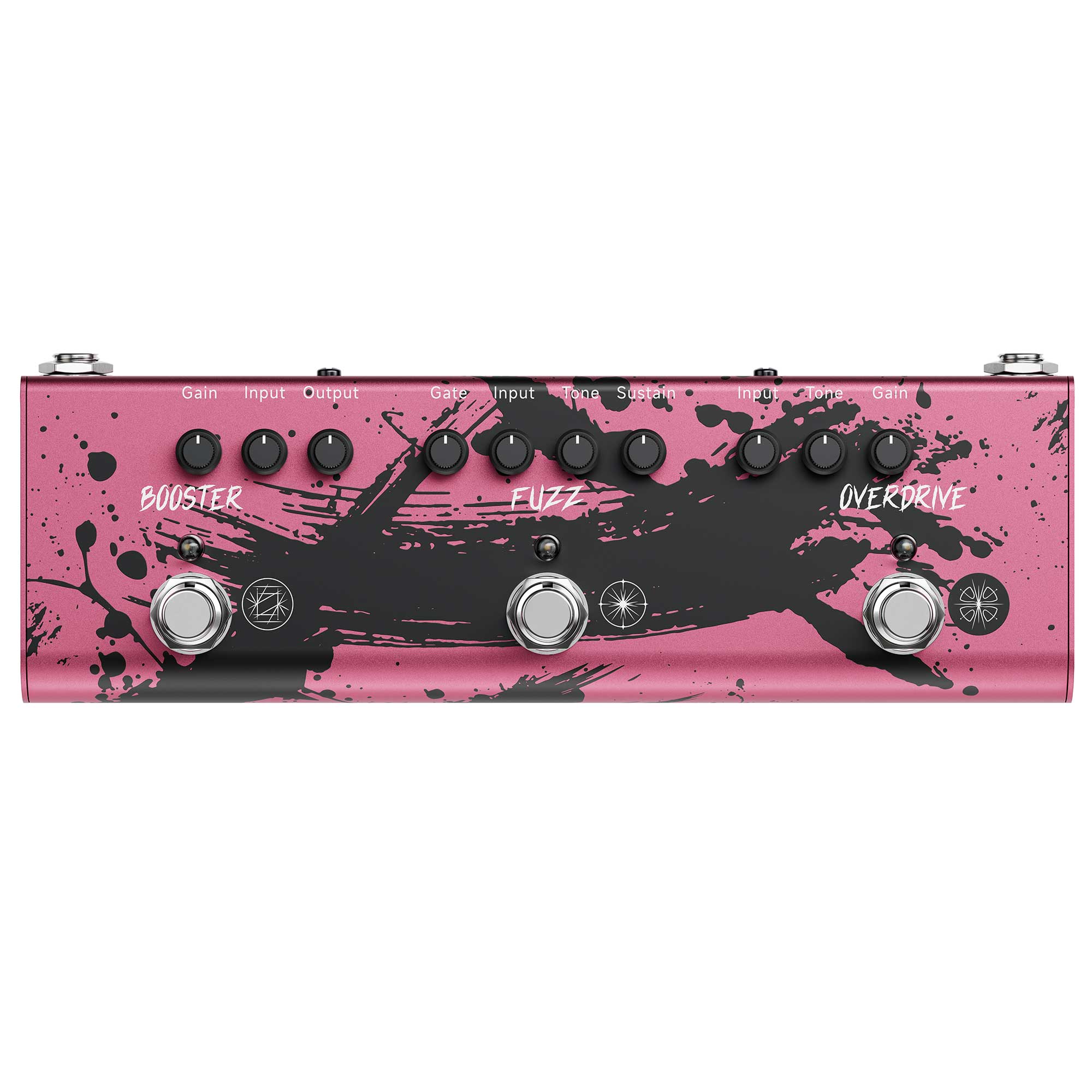 歪みペダルDonner  Double Swords RED