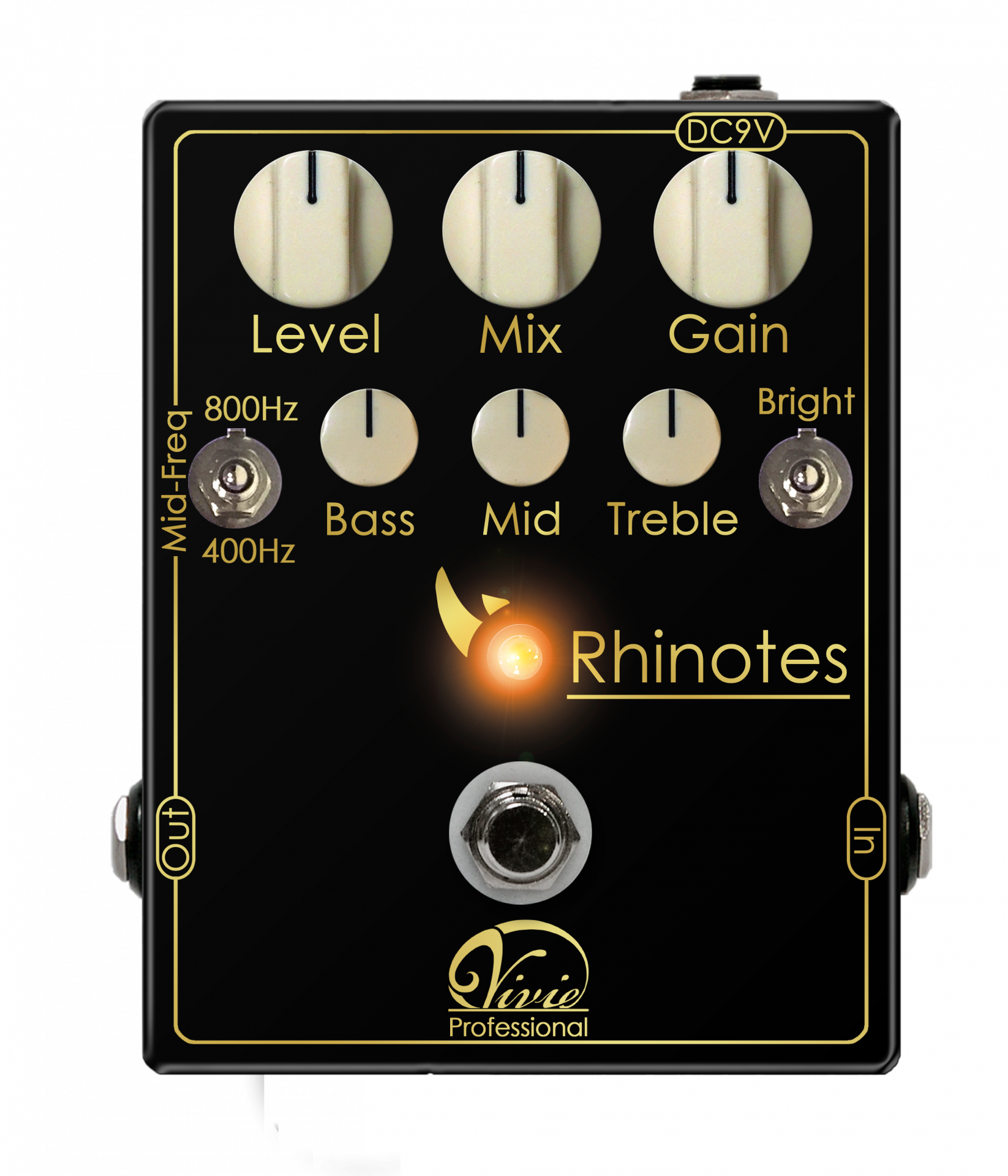 【エフェクター】話題のベース用オーバードライブvivie『Rhinotes』入荷致しました！！