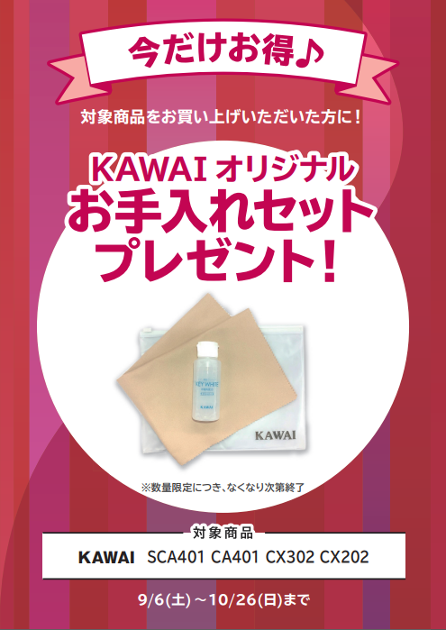 KAWAISCA401・CA401・CX302・CX202