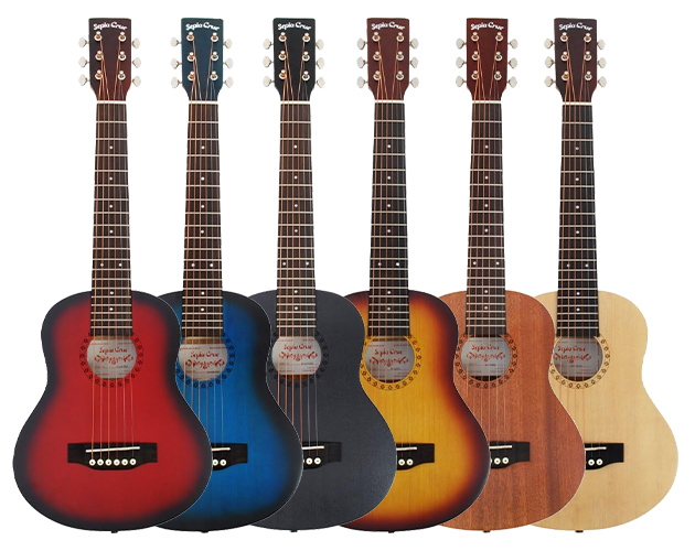 Sepia Crue ミニアコースティックギターW60