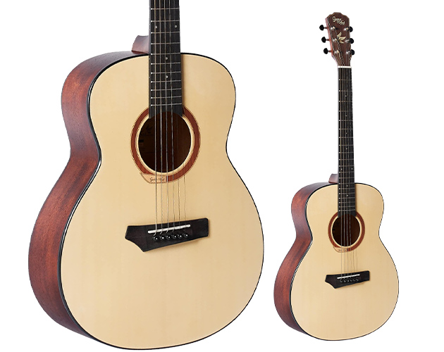 Gopher Wood Guitars ミニアコースティックギターi100s