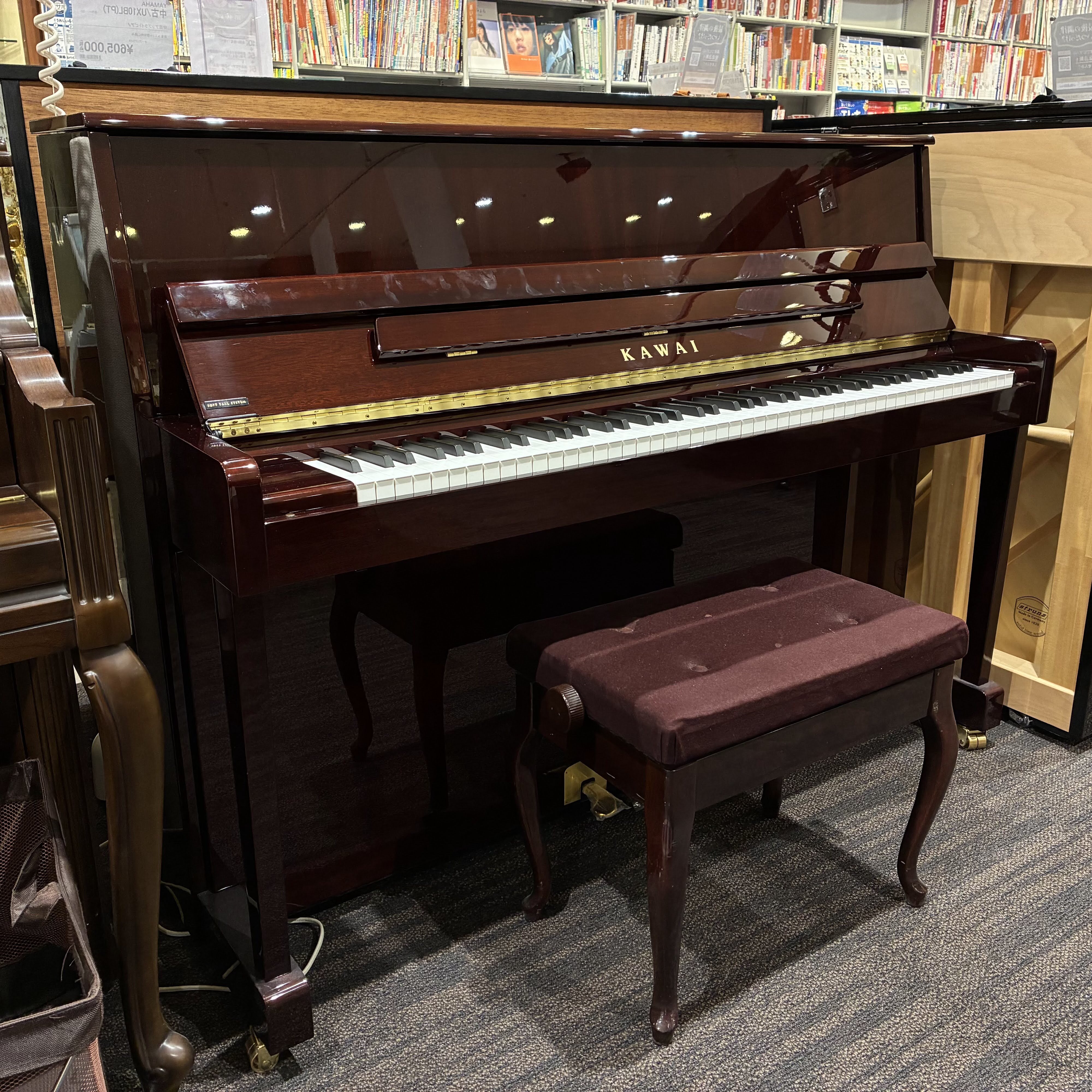 アップライトピアノ(新品特価)KAWAI　K114S