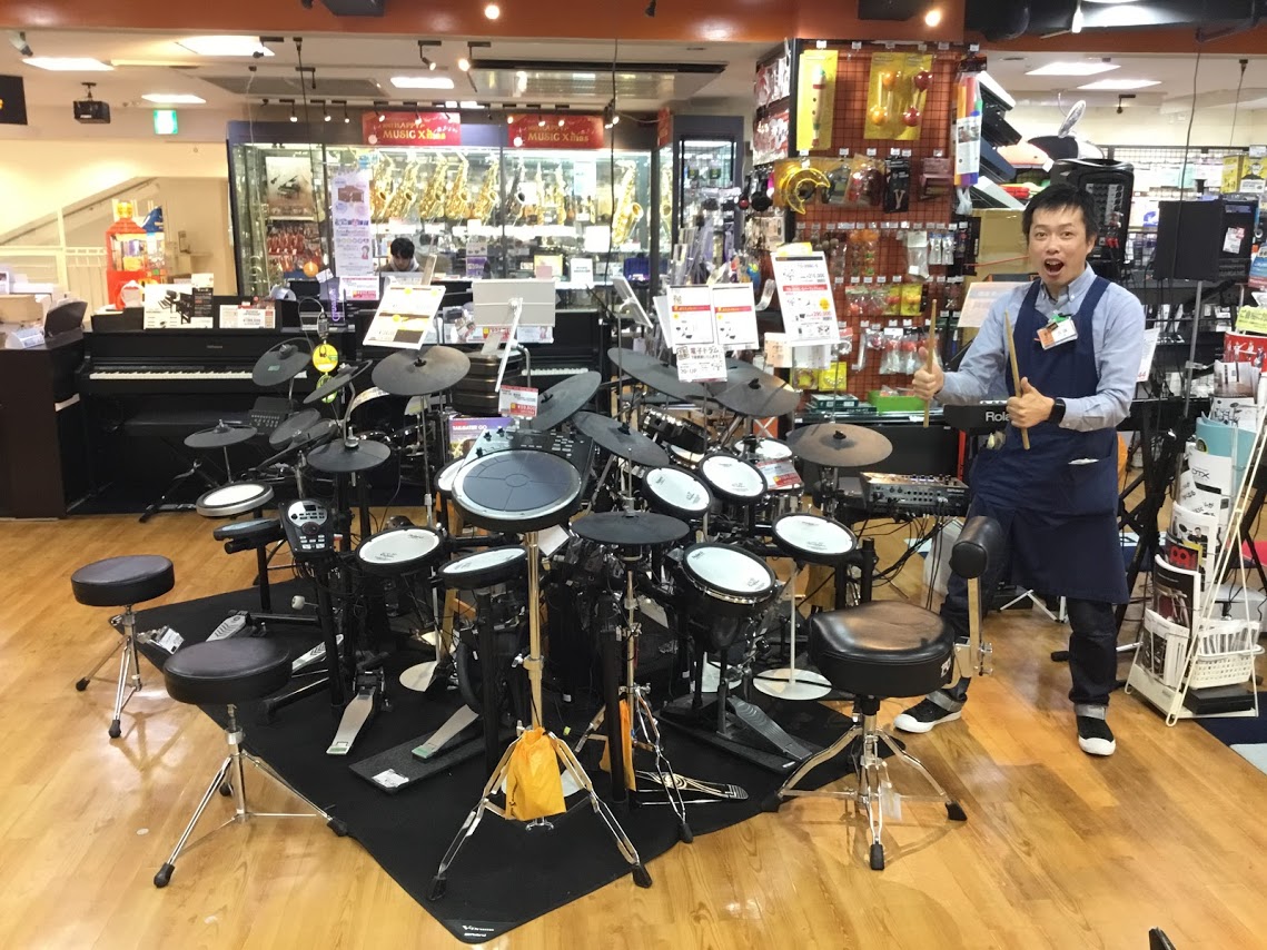 ドラム／電子ドラム／パーカッション売場 総合案内