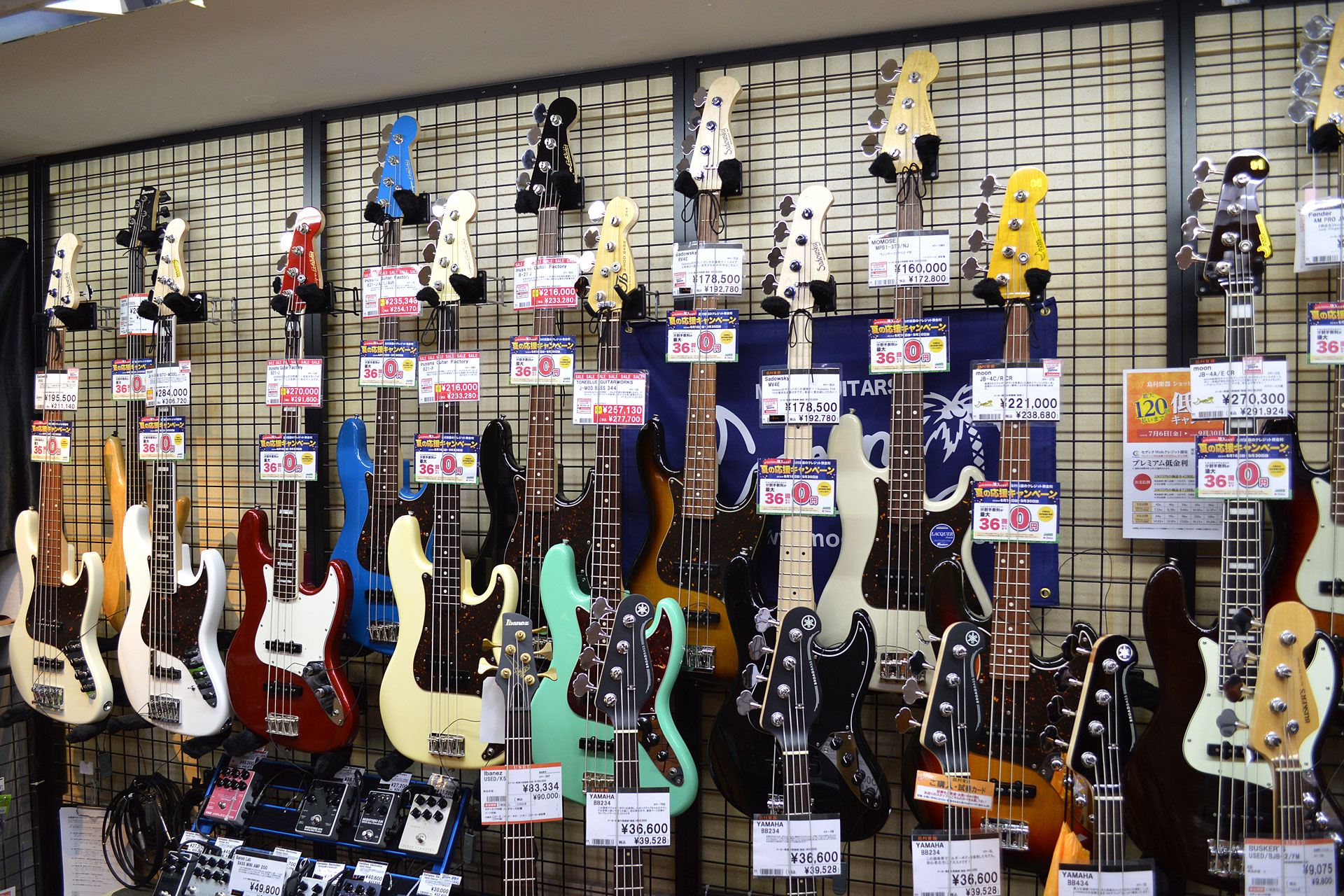 エレキベース Moon Guitars ムーン ギターズ 特集 デジマート 当店 掲載情報 三宮オーパ店 店舗情報 島村楽器