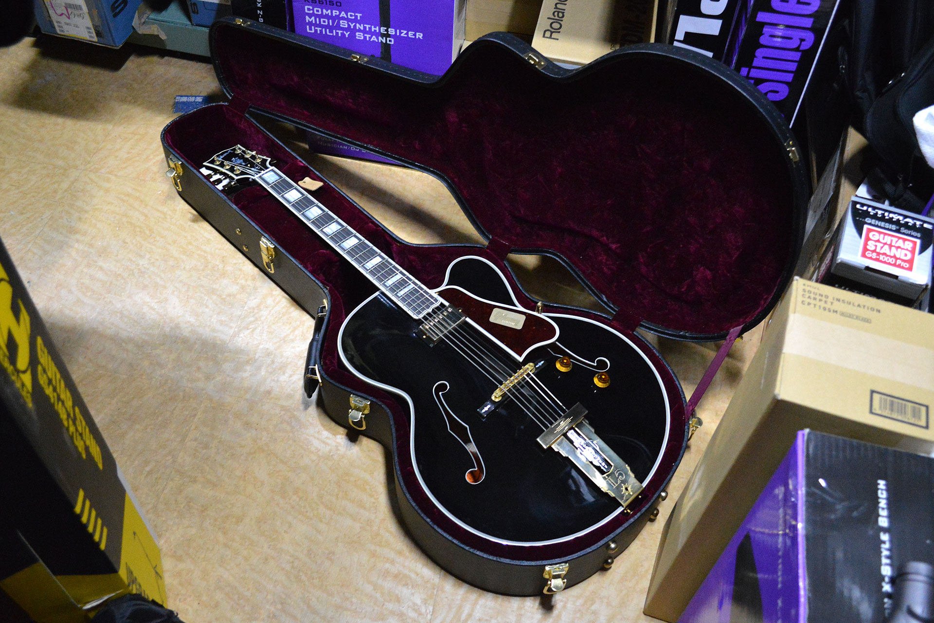 秘蔵中古エレキギター】Gibson Custom Wes Montgomery Ebony