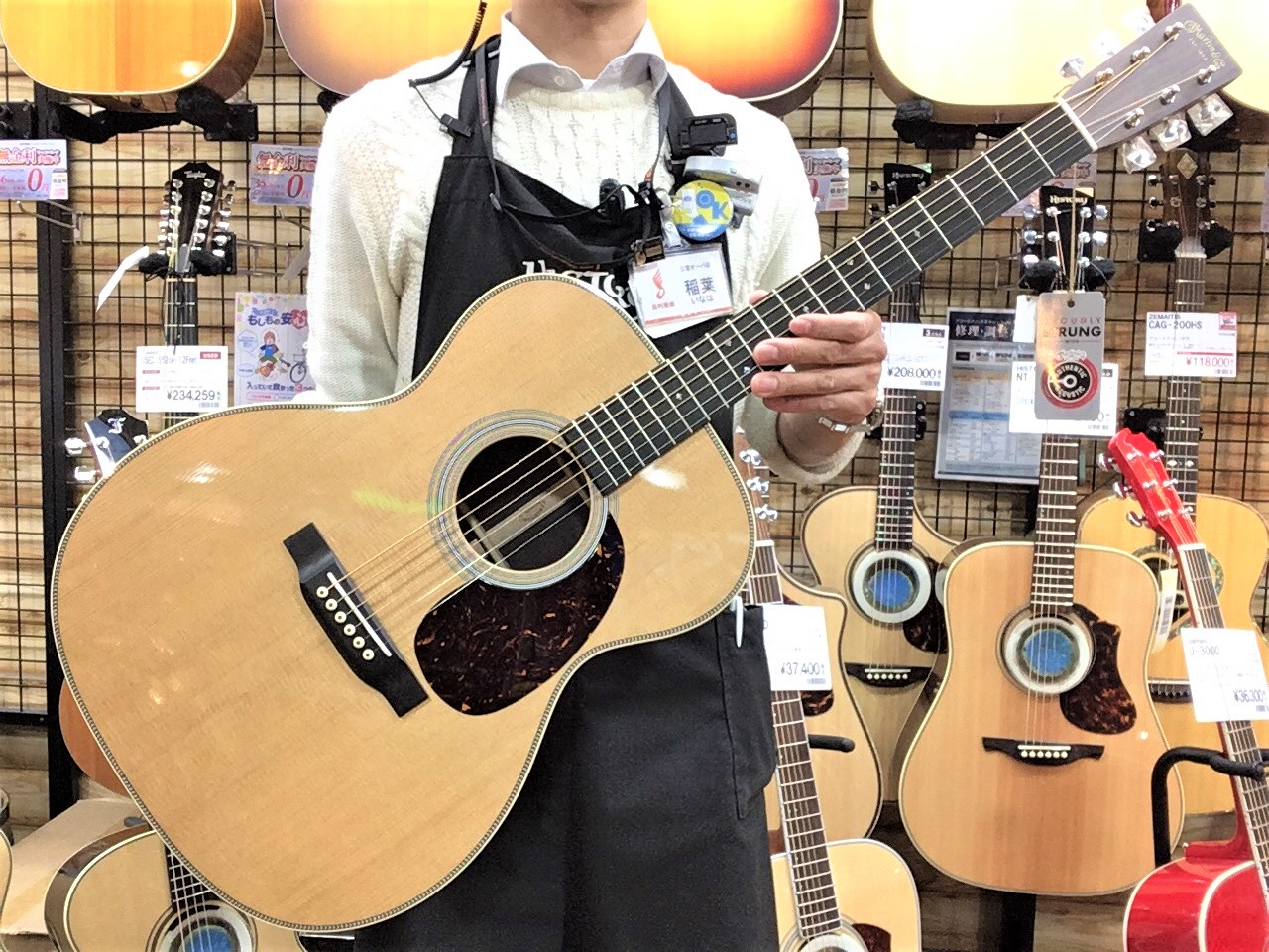 【新入荷情報：マーチン】最高クラスの木材を使用したカスタムギター！！CTM000-28 Premium VTS　入荷しました！！！！