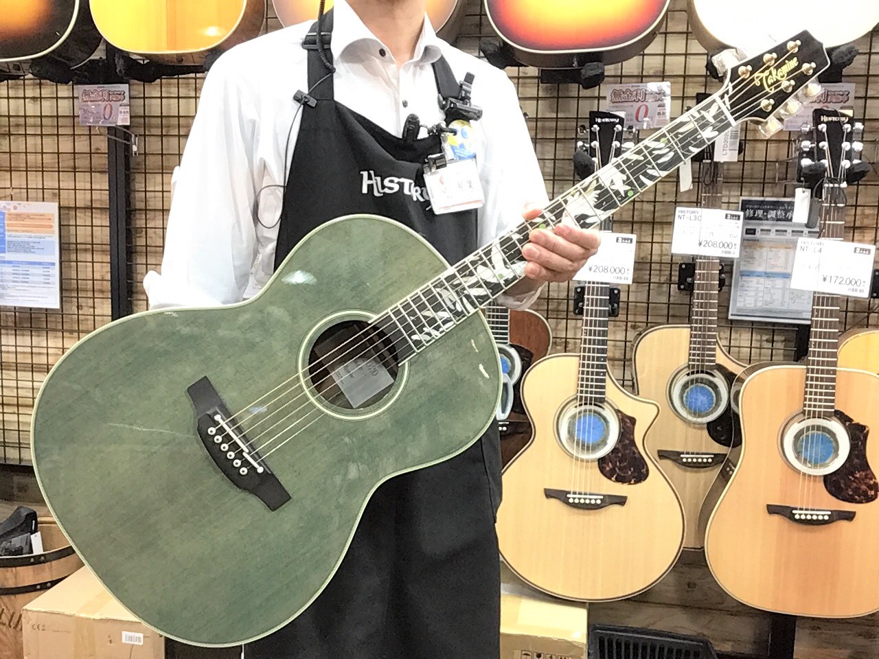 【アコギ：Takamine】WinterNamm2020の新製品！！話題のTakamine　LTD2020/Peaceが入荷！！！