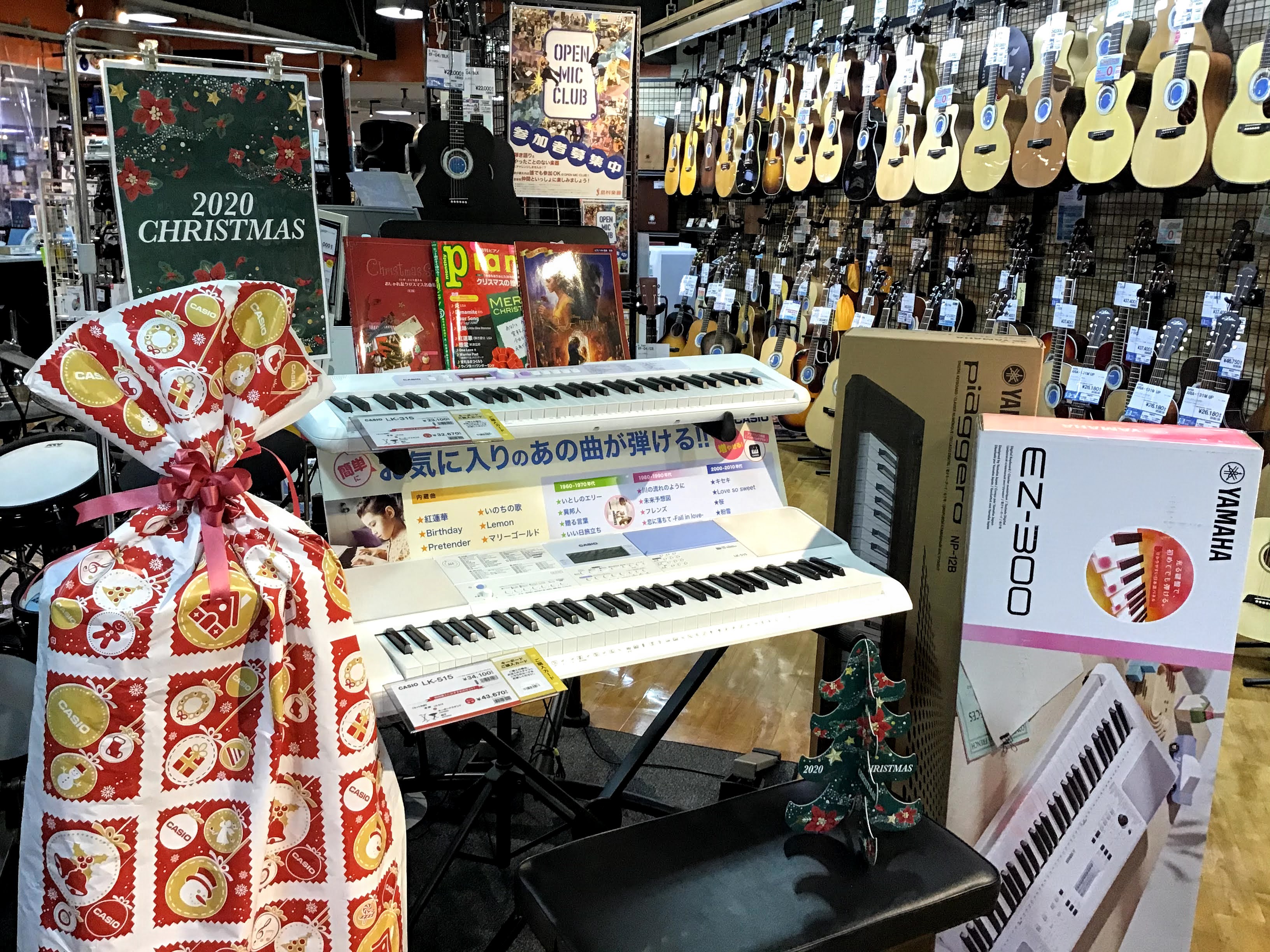 【キーボード】X’masプレゼントにオススメ！三宮オーパ店　展示ラインナップ♪　2020.12.10更新