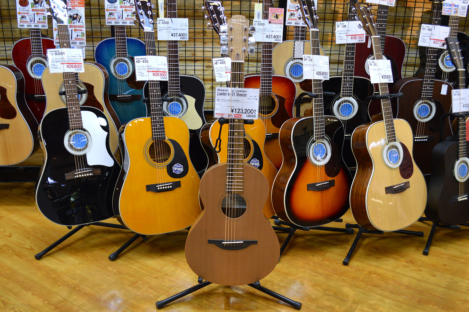 アコースティックギター】Sheeran by Lowden（シーランバイ