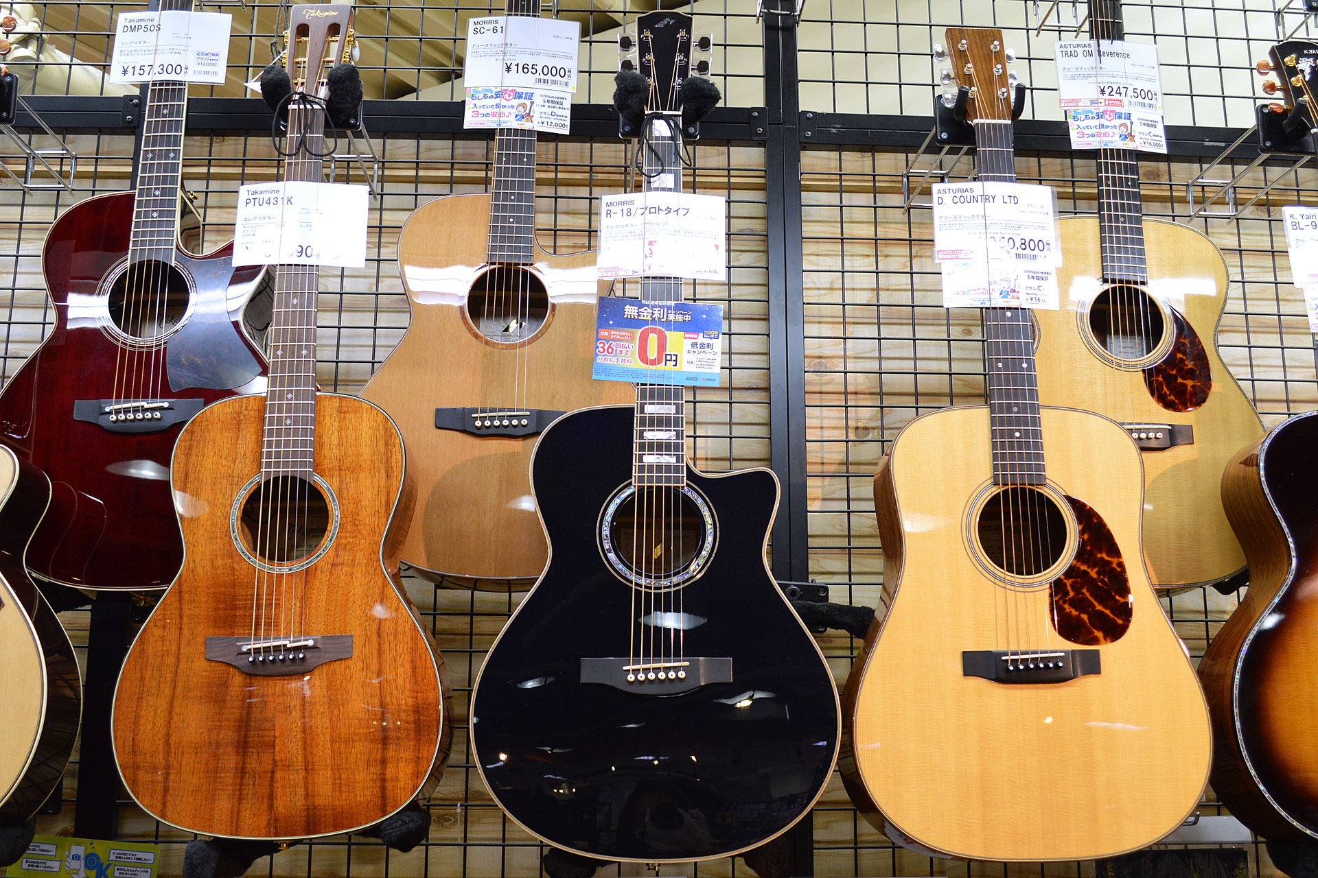 特価アコースティックギター】MORRIS（モーリス）R-18