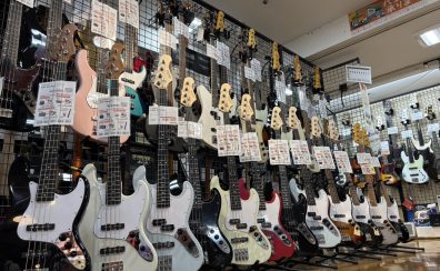 【エレキベース】これから始めるベースも多数展示中！ご相談ください【三宮】