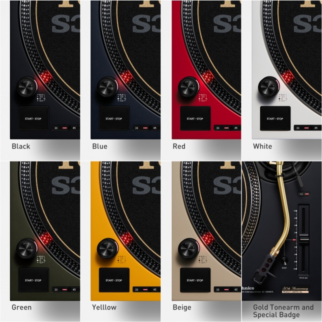 SL-1200シリーズ発売50周年記念の特別仕様SL-1200M7L 