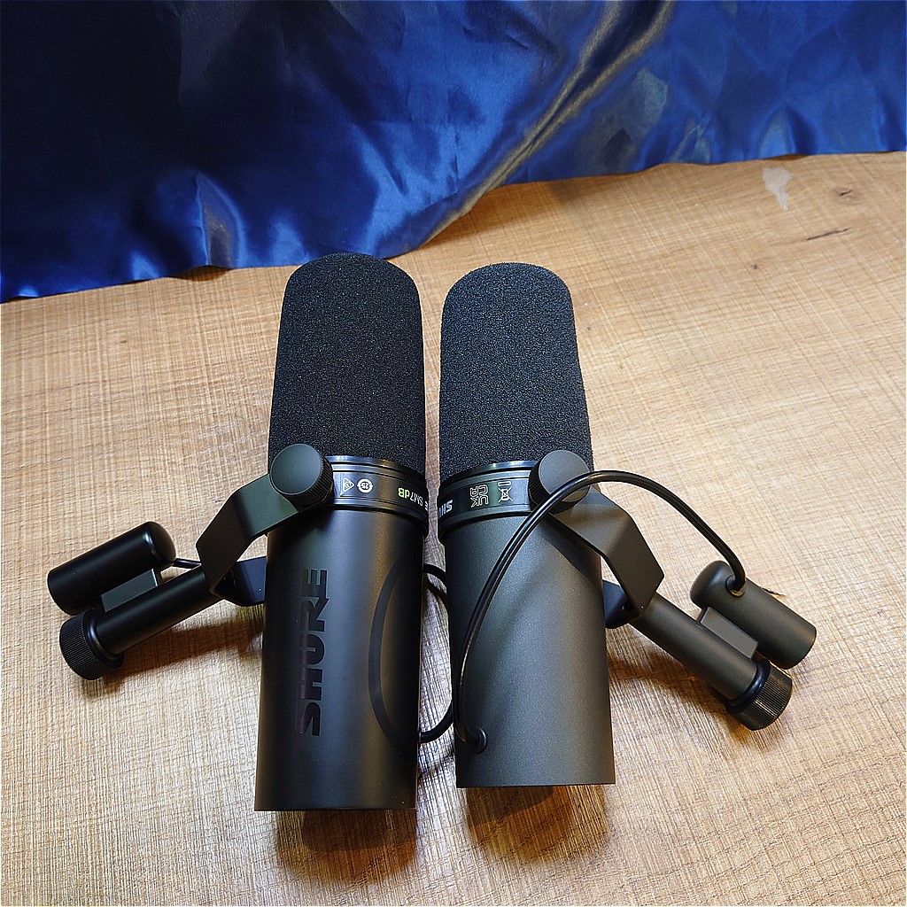 SHURE SM7dB入荷！SM7dBの特長とコンデンサーマイクやSM7Bとの