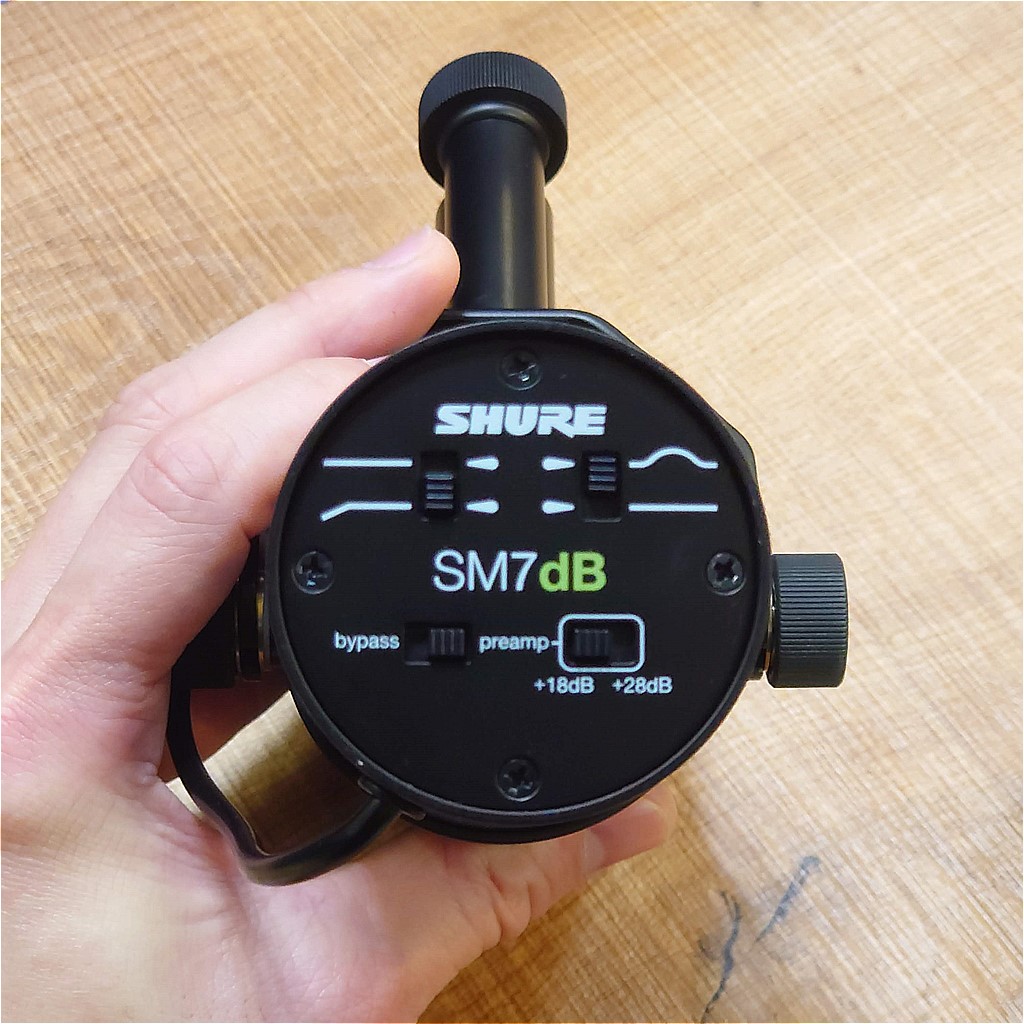 SHURE SM7dB入荷!SM7dBの特長とコンデンサーマイクやSM7Bとの SHURE SM7dB入荷!SM7dBの特長とコンデンサーマイクやSM7Bとの