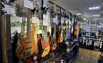 左利きの方も安心！当店は左利き用ギターやベースを豊富に取り揃えております！【左利きスタッフ常駐してます！】