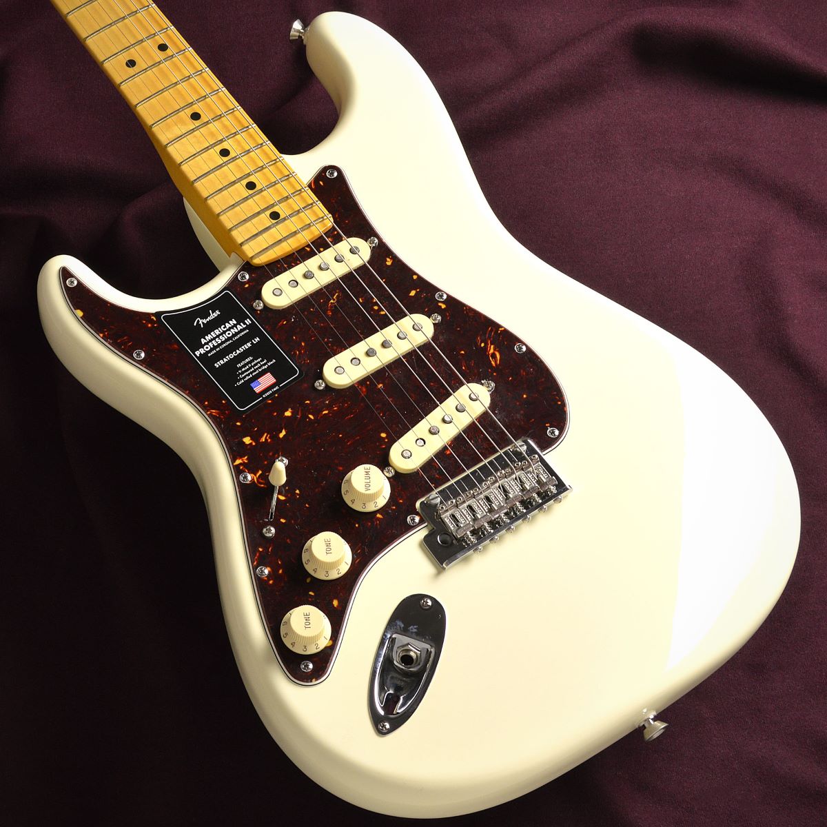 FenderAMERICAN PROFESSIONAL II STRATOCASTER LEFT-HAND MN