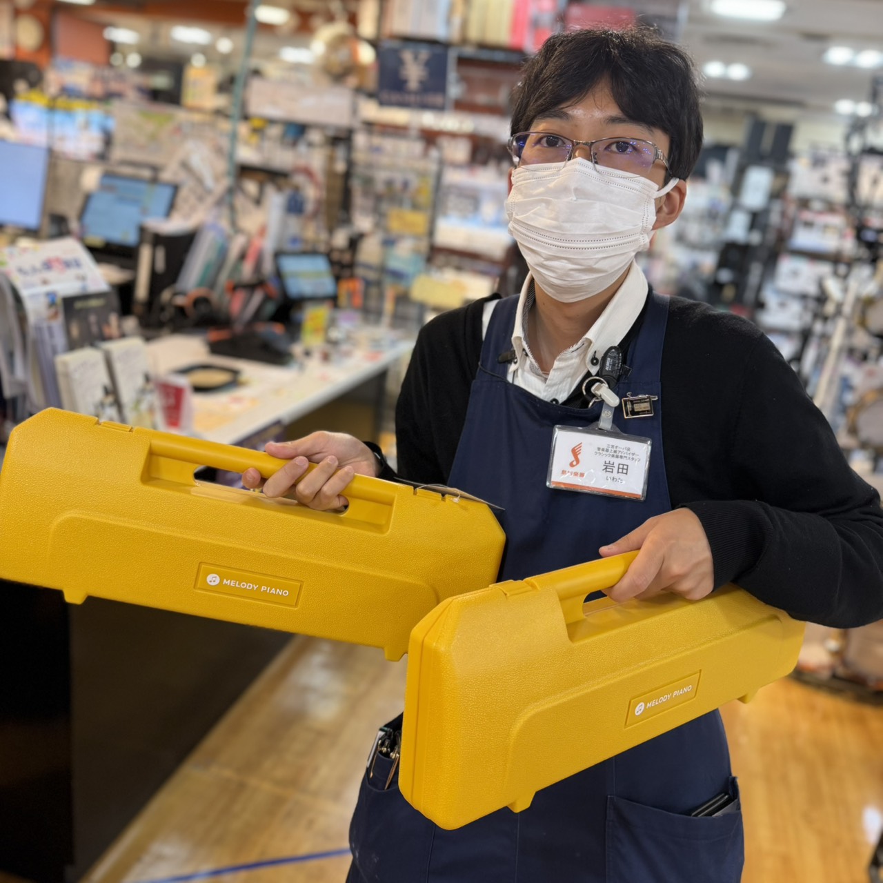 管楽器・デジタル管楽器担当いわた
