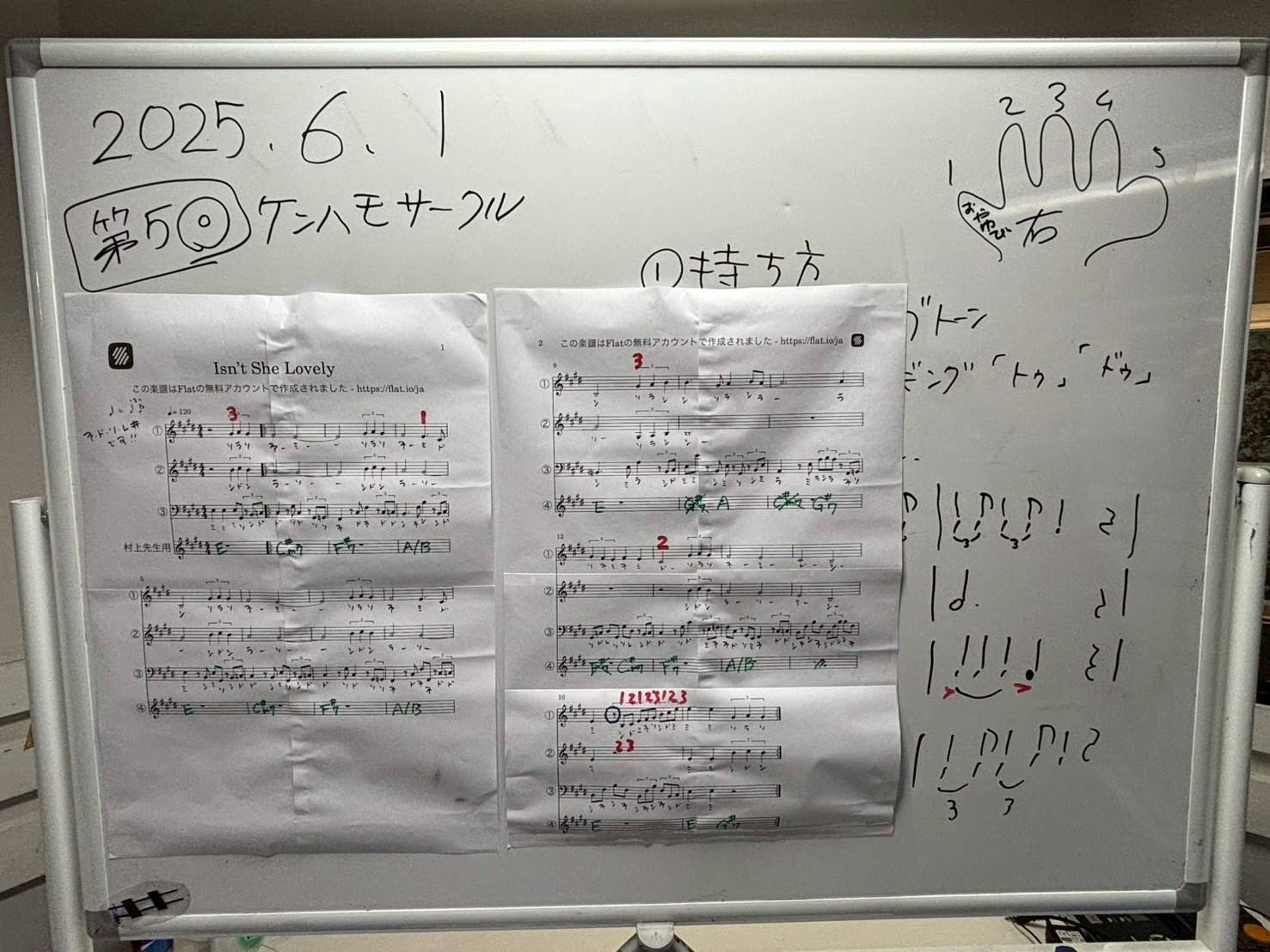 ついに、Stevie Wonderの名曲…Isn't She Lovely 第1回目!