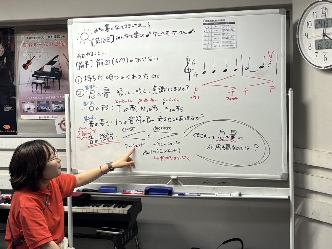 『音の強弱』です！