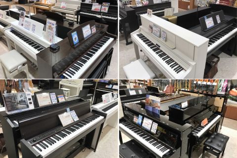 フェア開催中！電子ピアノはモザイクモール港北店にお任せください！