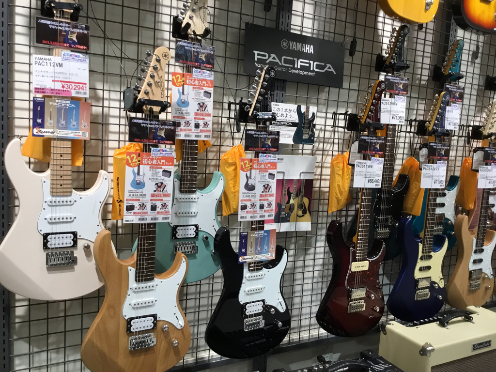 *続々入荷！！　話題沸騰中のYAMAHA PACIFICA、多数揃えております！！ こんにちは、エレキギター担当の浅川です。 現在SNSやYouTube等で話題のプロギタリストも絶賛するYAMAHA PACIFICA、モザイクモール港北店でも大人気で、モデルによっては入荷に数ケ月要するものも少なくあ […]