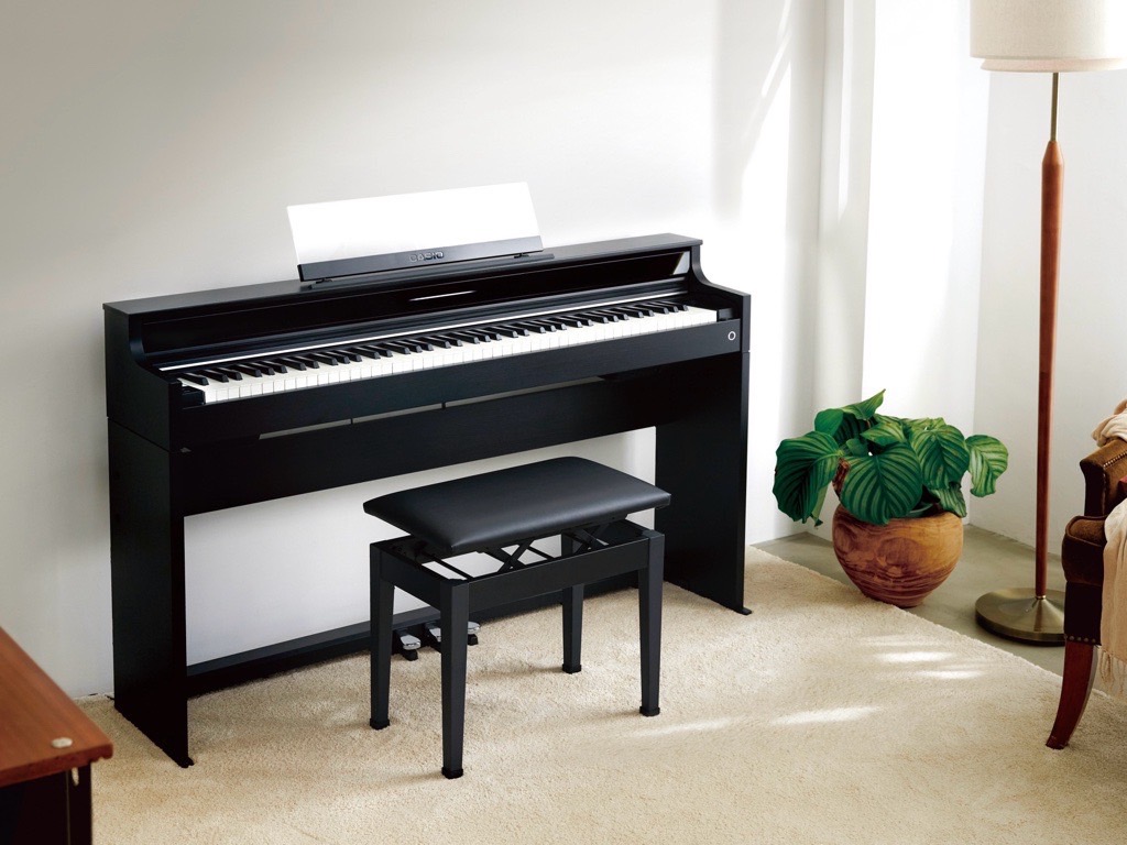 確かな演奏性×コンパクトスタイリッシュが融合した電子ピアノCASIO　AP-S5000GP/Sが2024年2月22日に発売となります。当店にも展示機が入荷しましたのでご紹介いたします。 カシオ×島村楽器コラボレーションモデル『AP-S5000GP/S』 CONTENTS特徴①グランドピアノの演奏性を […]