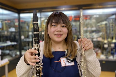 スタッフ写真 管楽器アドバイザー、管楽器、管楽器アクセサリー 髙木