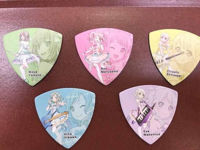 *ついに郡山アティ店にもPastel*Palettesピックが仲間入りです☆ 大人気BanG Dream!（バンドリ！）のPastel*Palettes(パステルパレット)ファンの皆さま、お待たせしました！！是非店頭でお買い求めください♪ *全5種類ございます！ |*メーカー|ESP| |*品番|G […]