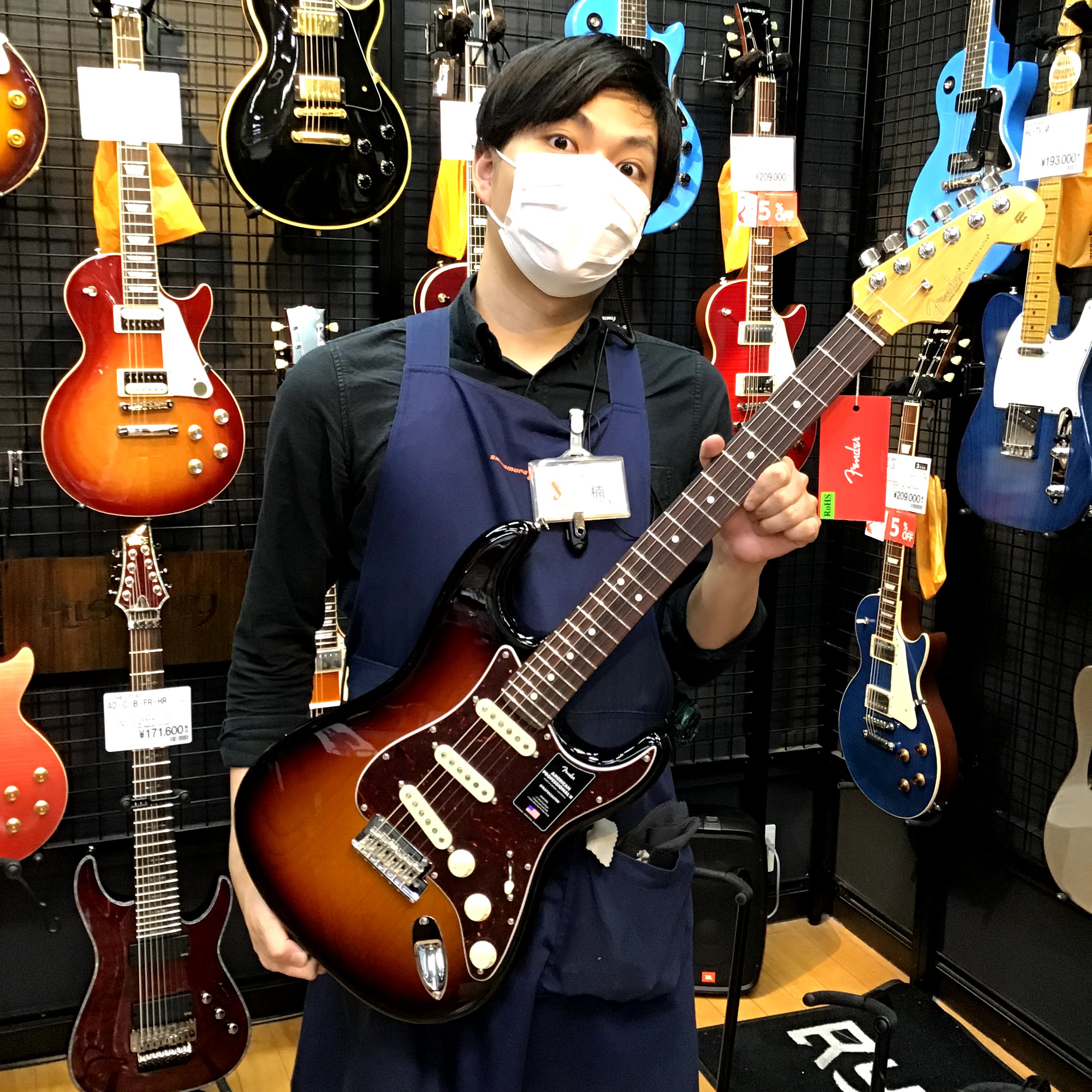 【エレキギター】Fender・AM PROⅡ　入荷しました！！